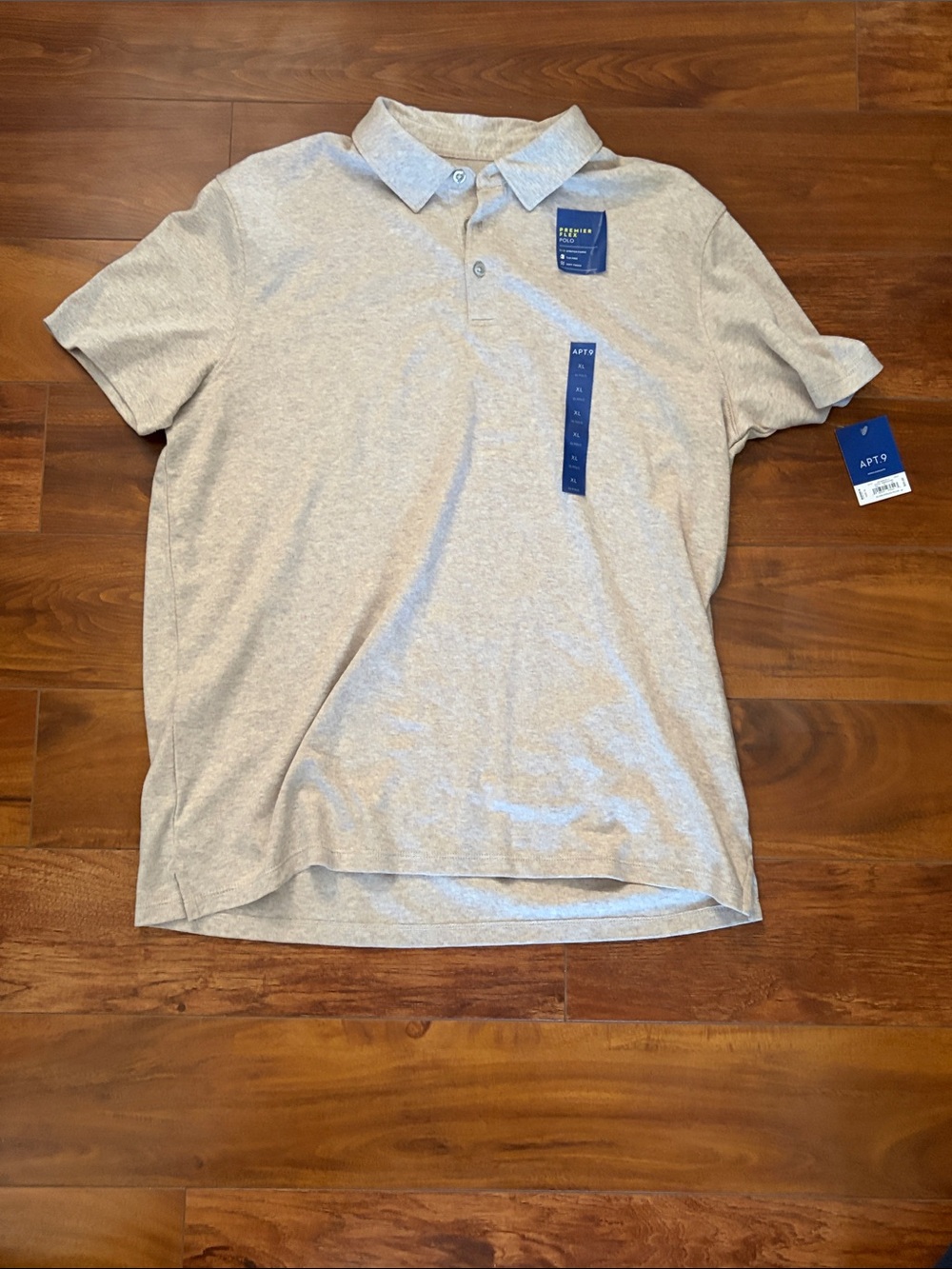 Apt. 9 Men's Short Sleeve Premier Flex Polo Shirt Size XL